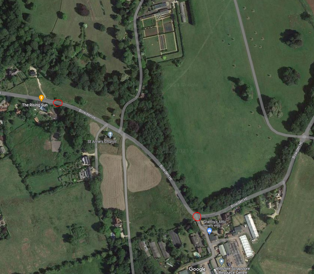 SSEN Road Closure Map 2023